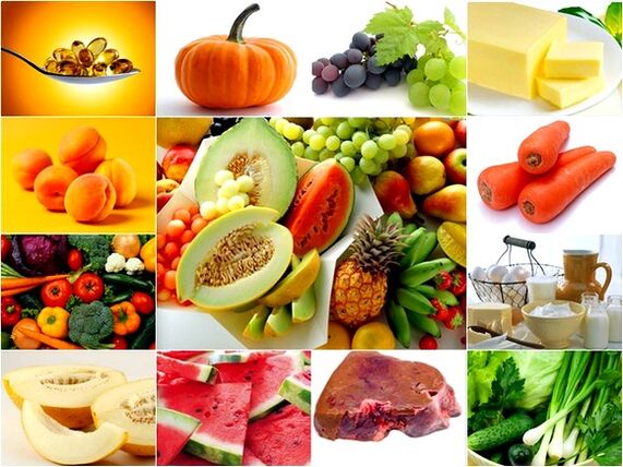 вітаміни в продуктах харчування для потенції