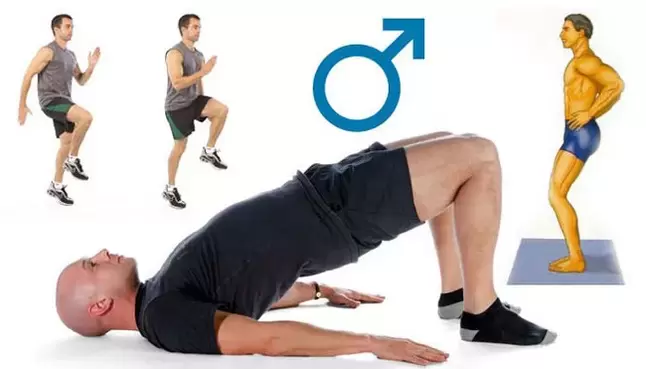 Фізичні вправи допоможуть чоловікові ефективно підвищити потенцію