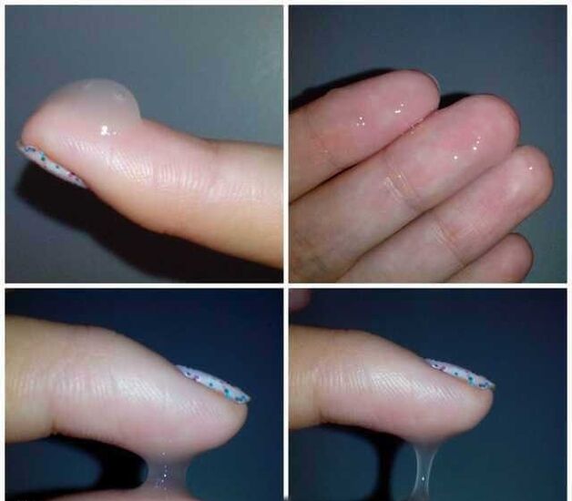 переднасіннєва рідина чоловіка при збудженні